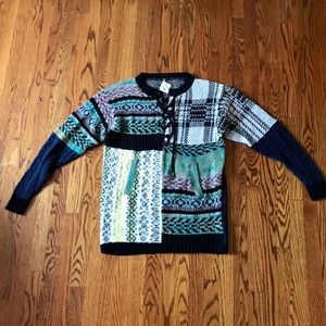 Free People oversized cable sweater, Size Small